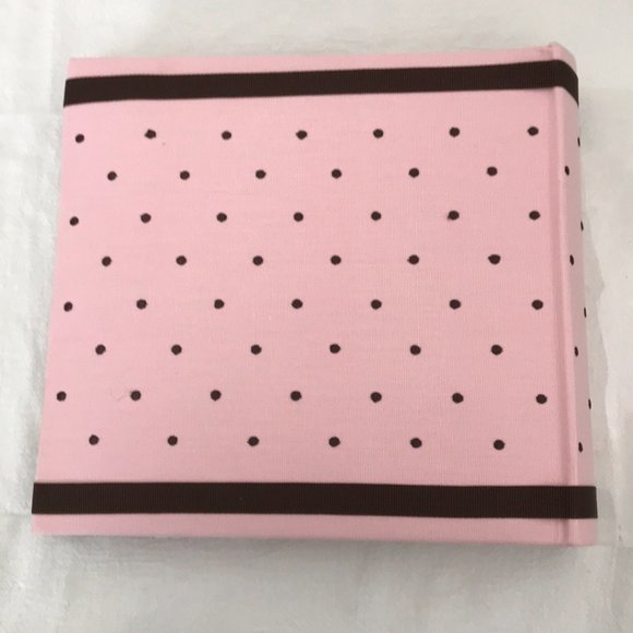 Pink and Brown Fabric Photo Album UNUSED - Picture 3 of 11